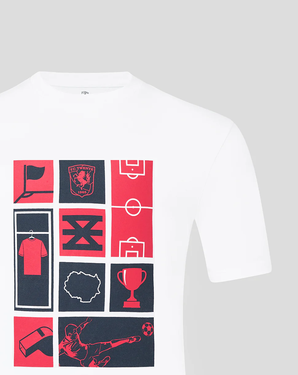 FC TWENTE COLLAGE T-SHIRT 25/26 - VOLWASSENEN - Image 4
