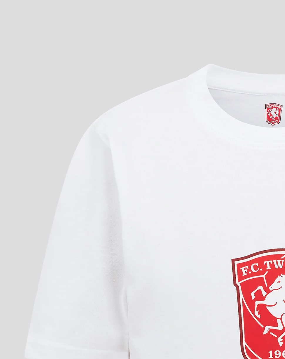 FC TWENTE  CORE LOGO T-SHIRT - JUNIOR - WIT - Image 3