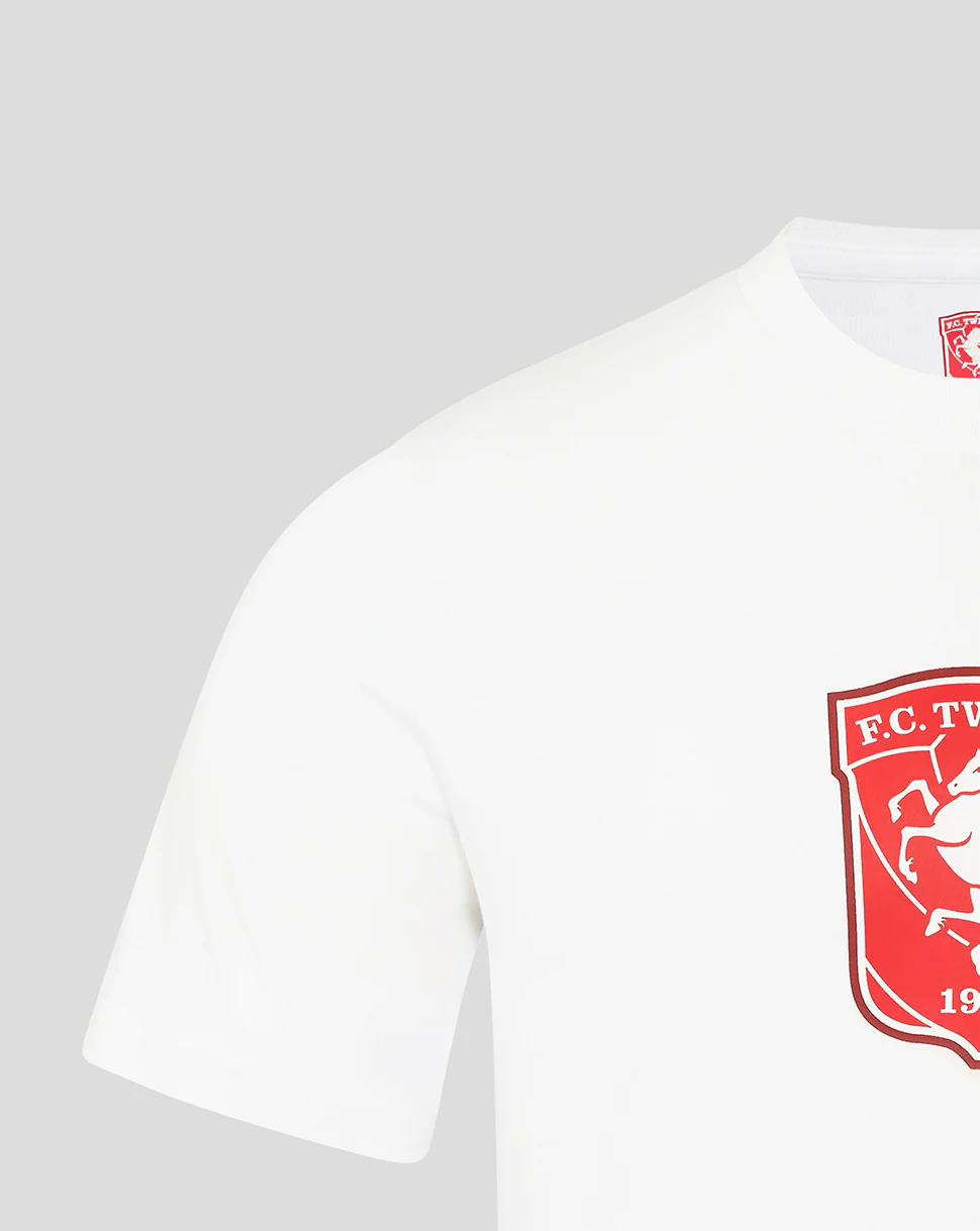 FC TWENTE CORE LOGO T-SHIRT - MANNEN - WIT - Image 3