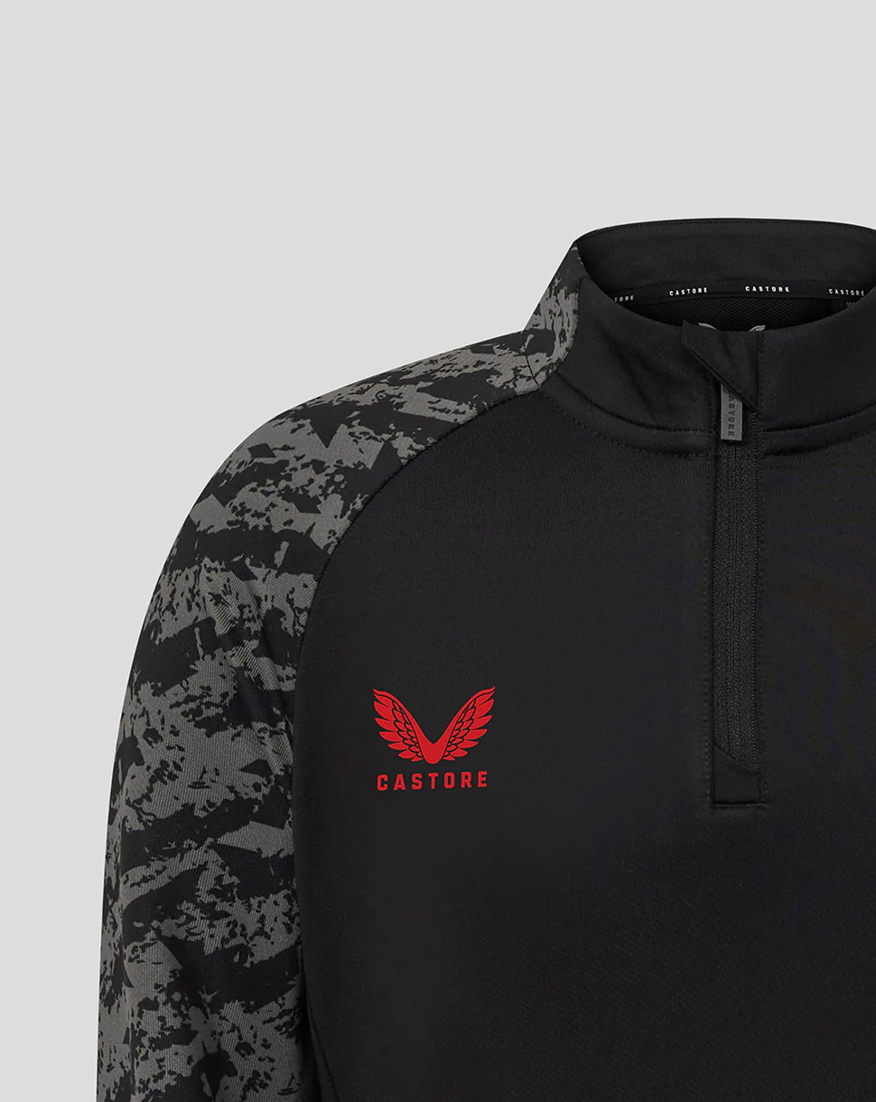 FC TWENTE PERFORMANCE MIDLAYER TOP 25/26 - JUNIOR - ZWART - Image 4