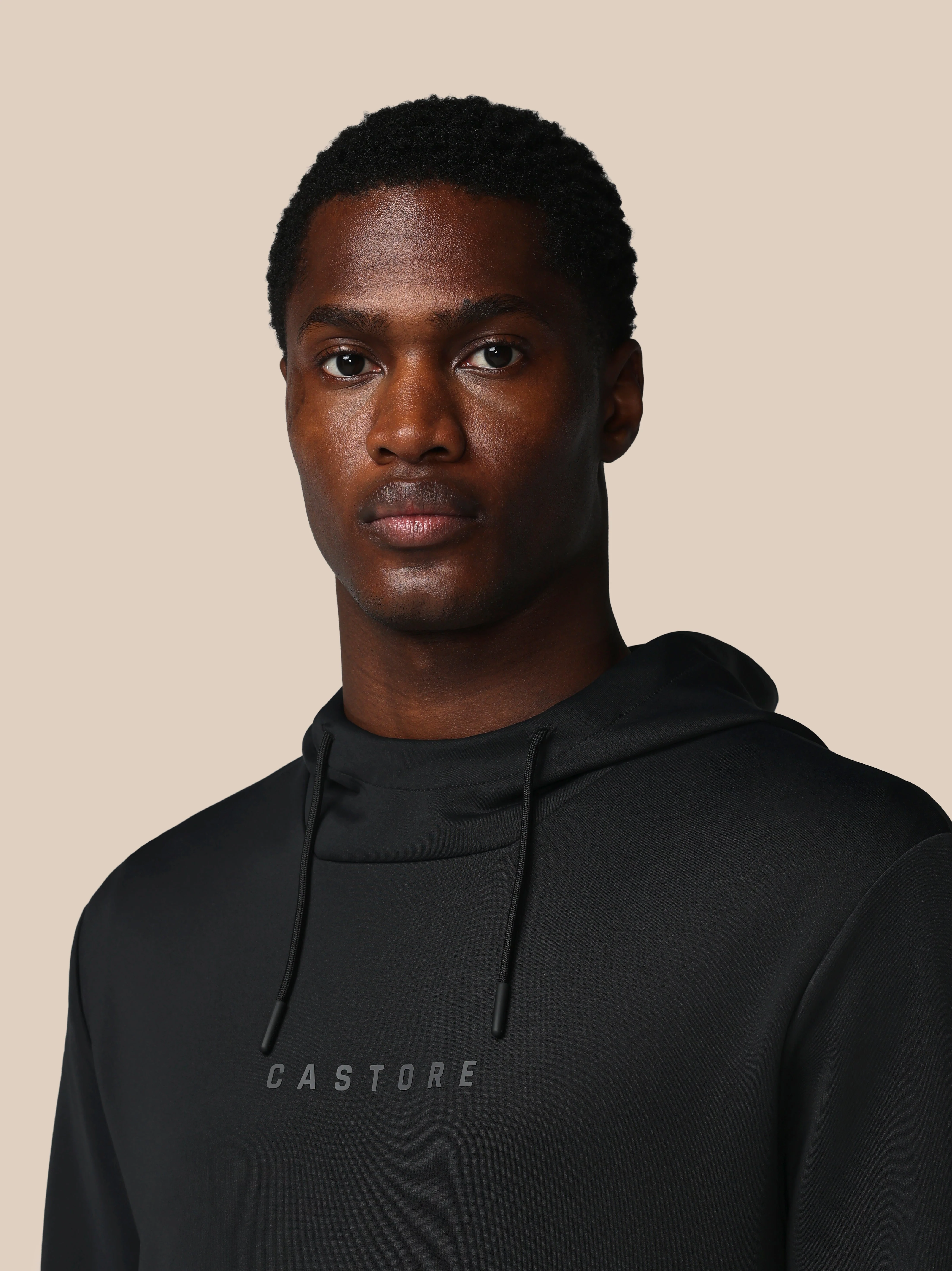 Heren Flex Lange Mouwen Hoodie - Zwart - Image 4