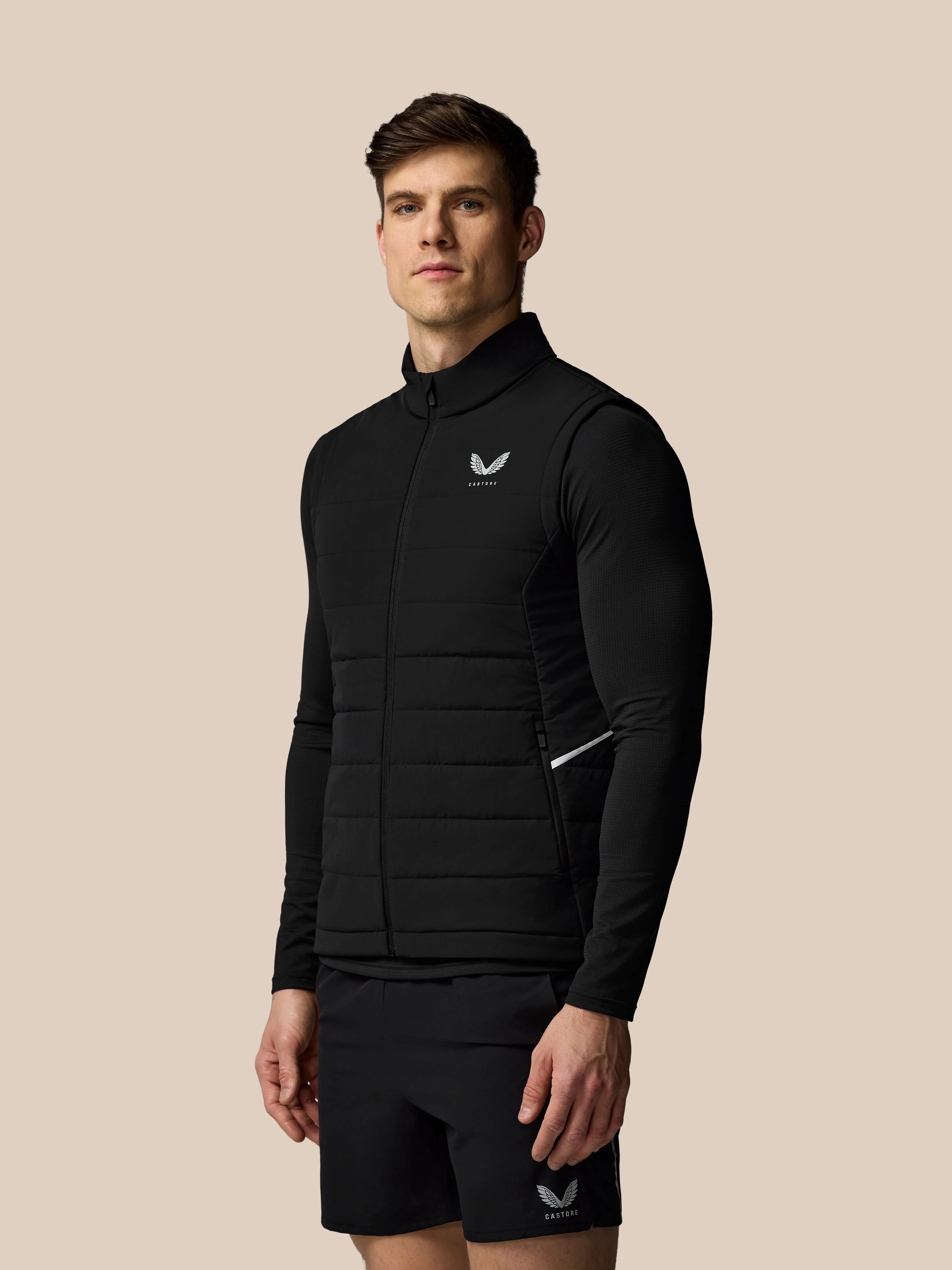 Heren Apex Training Gilet - Zwart