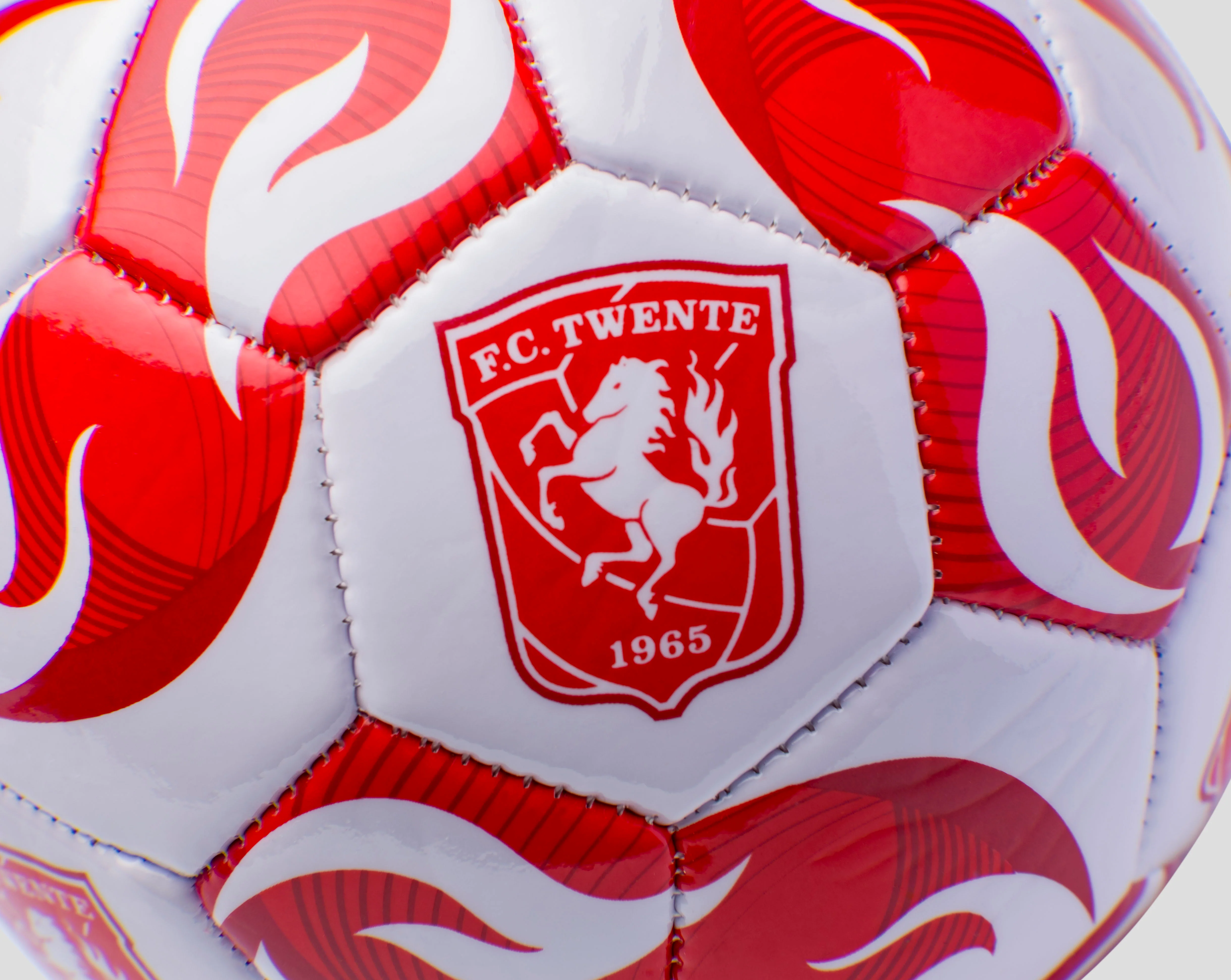 Techniek Bal aan touw Flame, rood/wit - Image 3