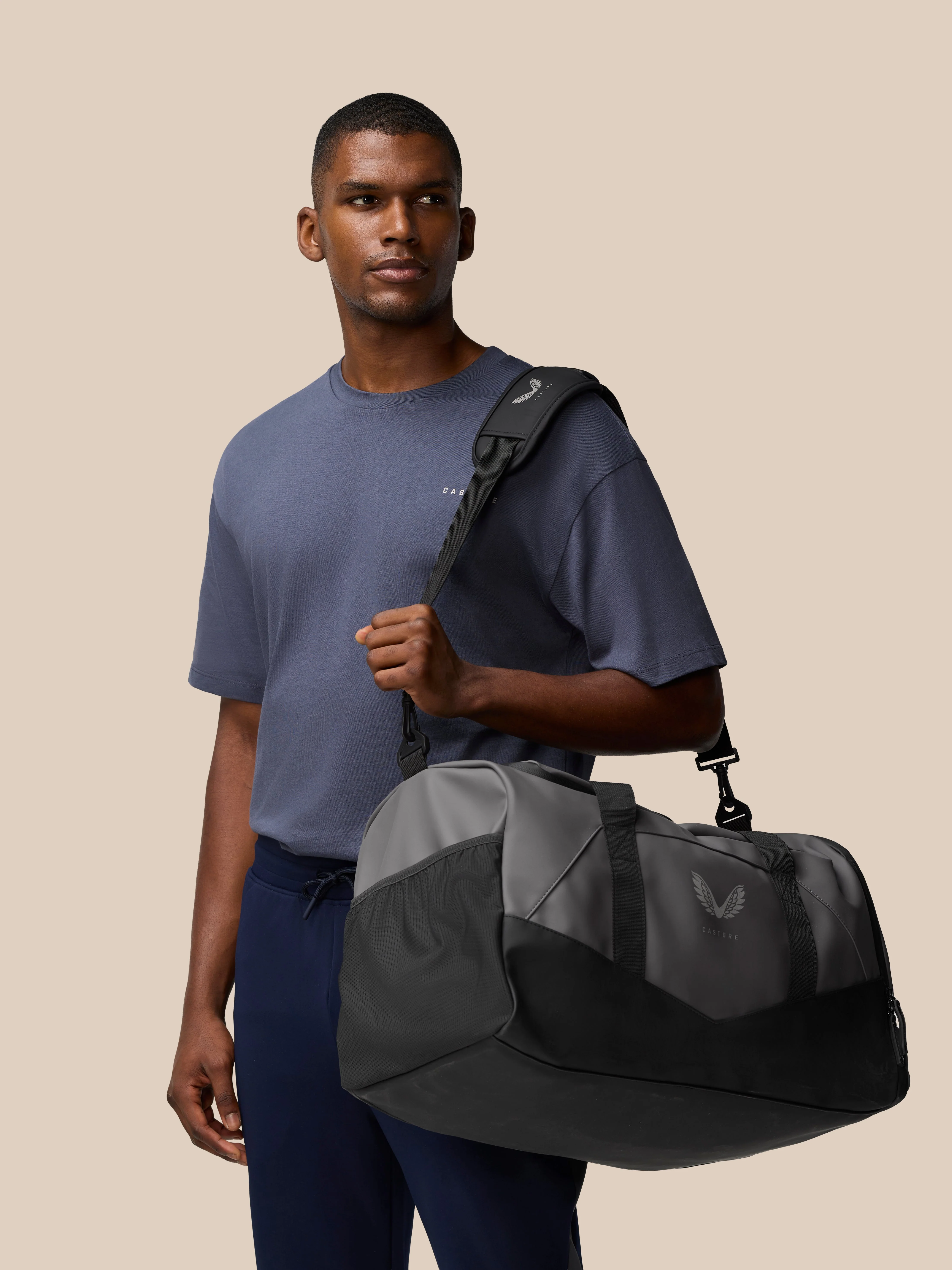 Core Holdall Tas - Gunmetal / Zwart - Image 3